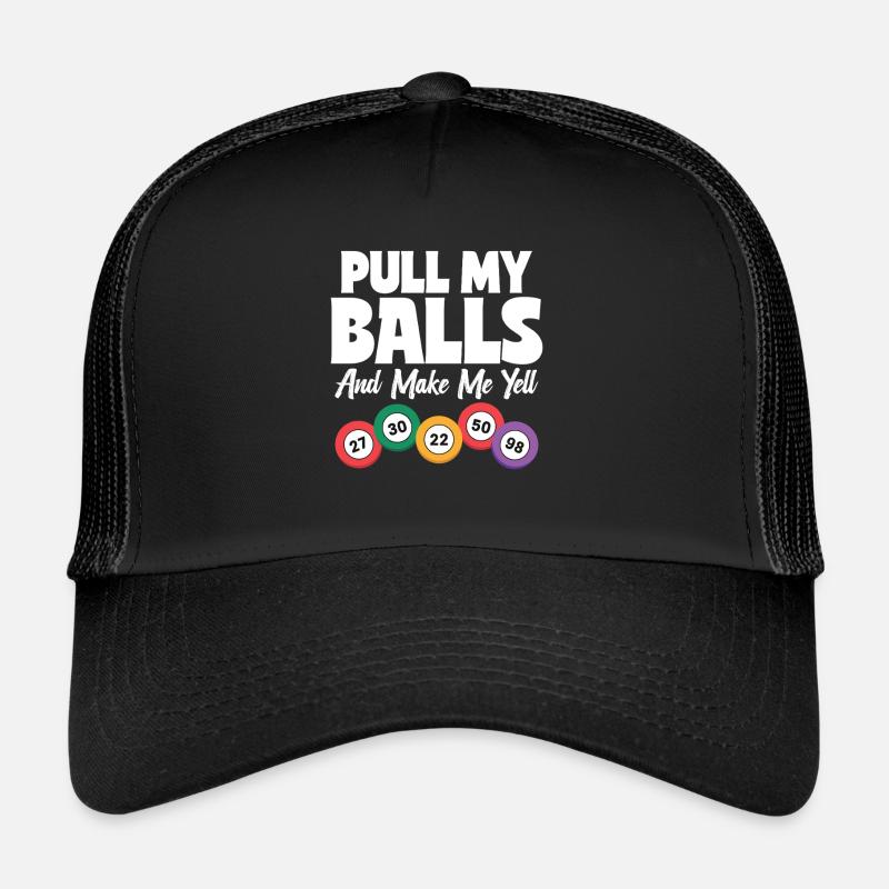Cadeau de bingo pour les joueurs de bingo Casquette trucker 