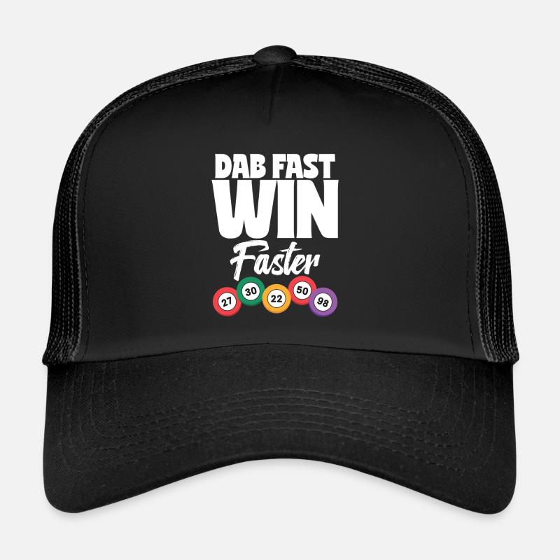 Événement de bingo parfait pour une soirée de jeux Casquette trucker 