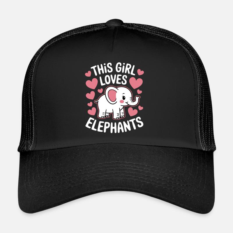 Elefanten Spruch Afrika Lustige Elefanten Geschenk Trucker Cap