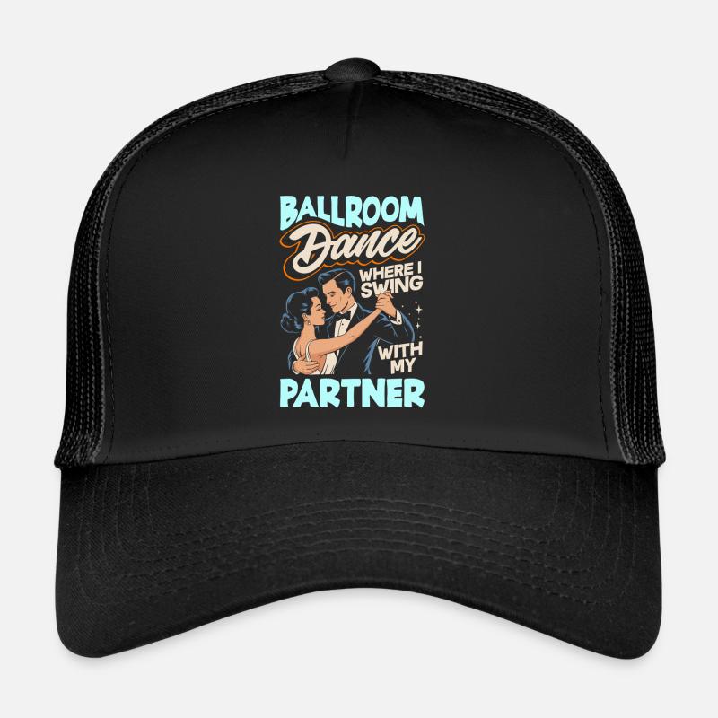 Danse de salon Partenaire de danse Tenue Danseuse Danse Casquette trucker 