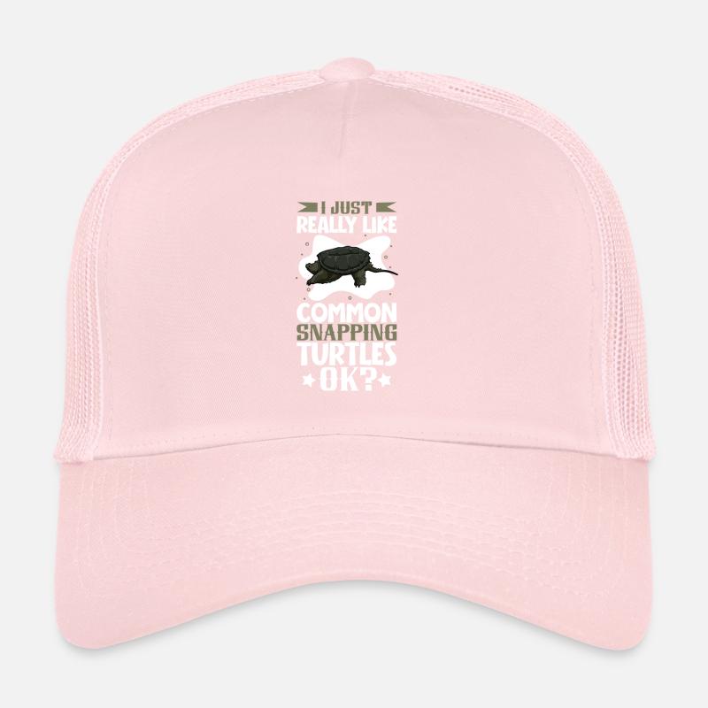 I love my snapping turtle Trucker Cap