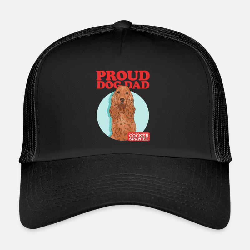 Cocker Spaniel Dad Cocker Spaniels Cadeaux Casquette trucker 