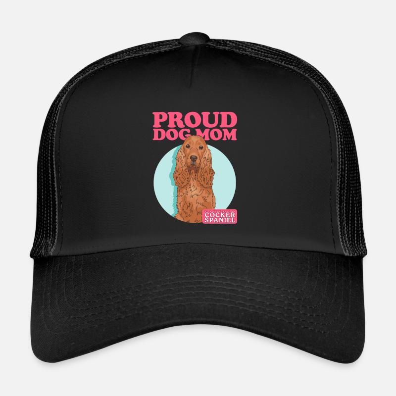 Cocker Spaniel Mom Cocker Spaniels Gifts Trucker Cap