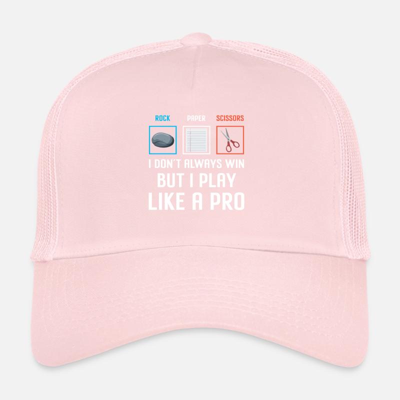 Ciseaux Papier Pierre Professionnel Gagnant Casquette trucker 