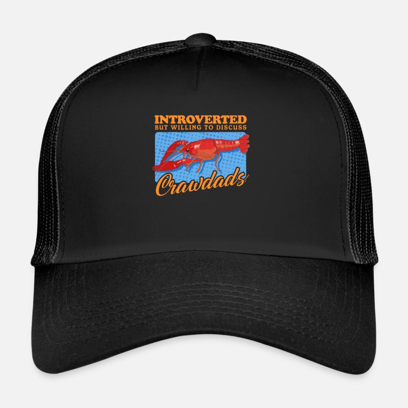 Crayfish Noble Crayfish Crayfish Seafood Gift Trucker Cap