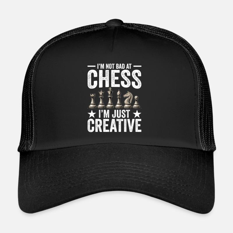 Jeu de stratégie Échecs - Bad In Chess Creative Casquette trucker 