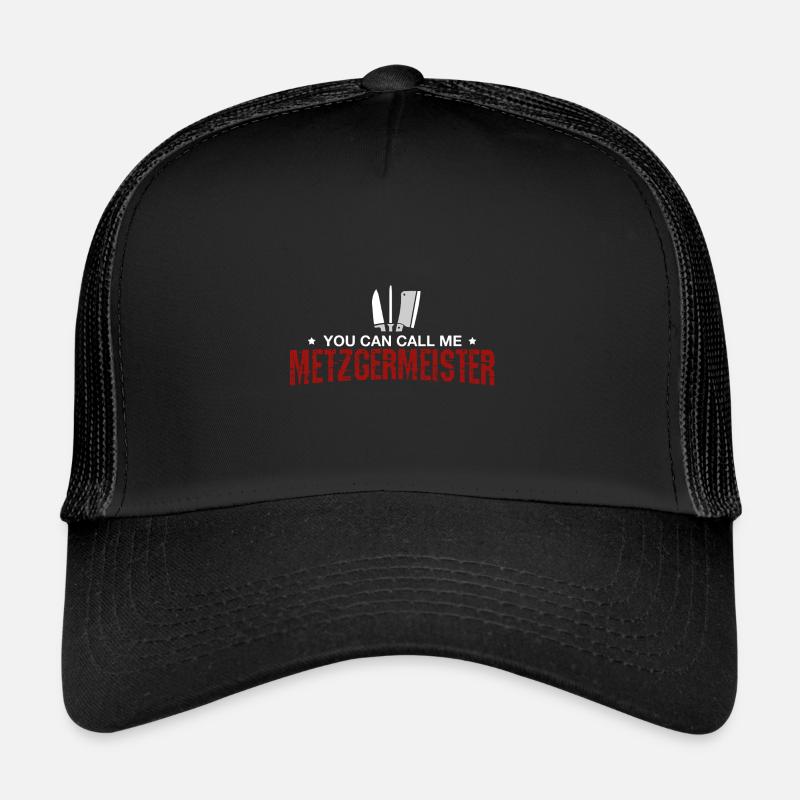 Metzger - Trucker Cap - Schwarz/Schwarz