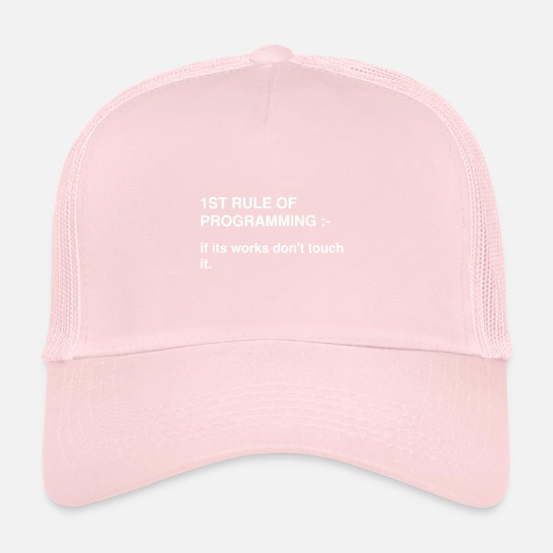 Cybersecurity Design für Hacker und Cyber Security Trucker Cap