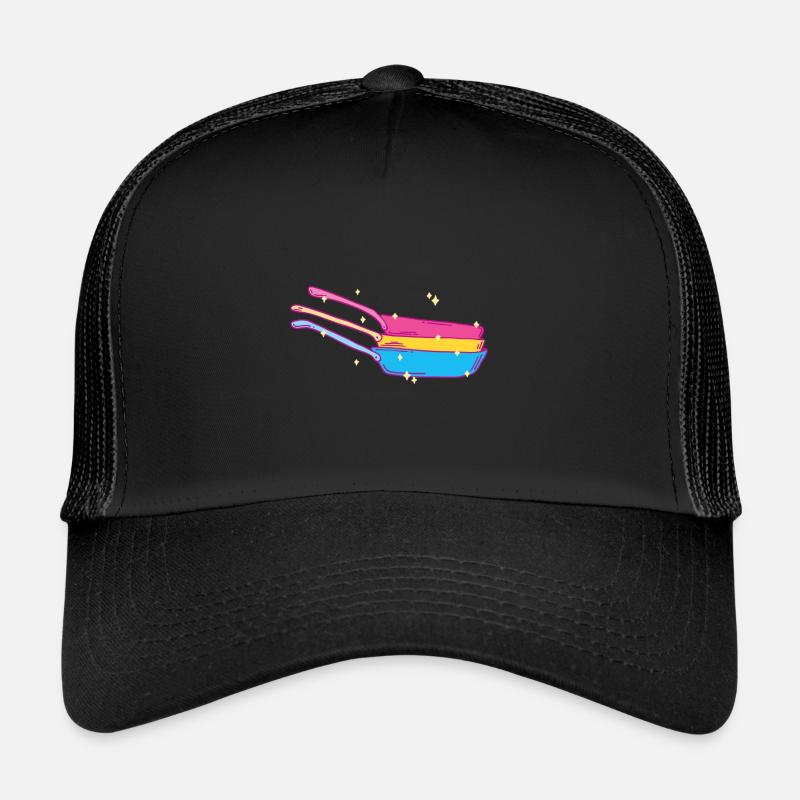 Casserole de cuisine Pansexual Casquette trucker 