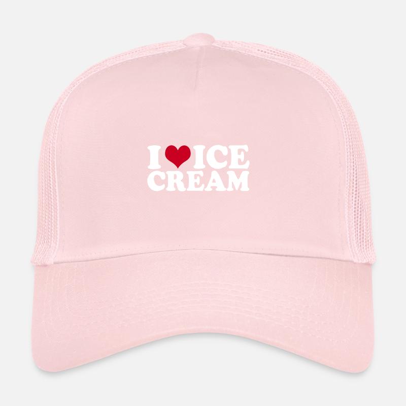 J’adore la crème glacée Casquette trucker 