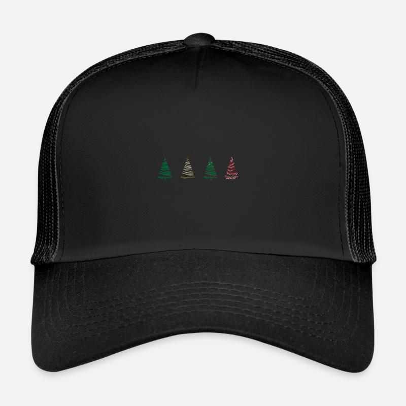 arbre de noël arbre de noël cadeau noël Casquette trucker 