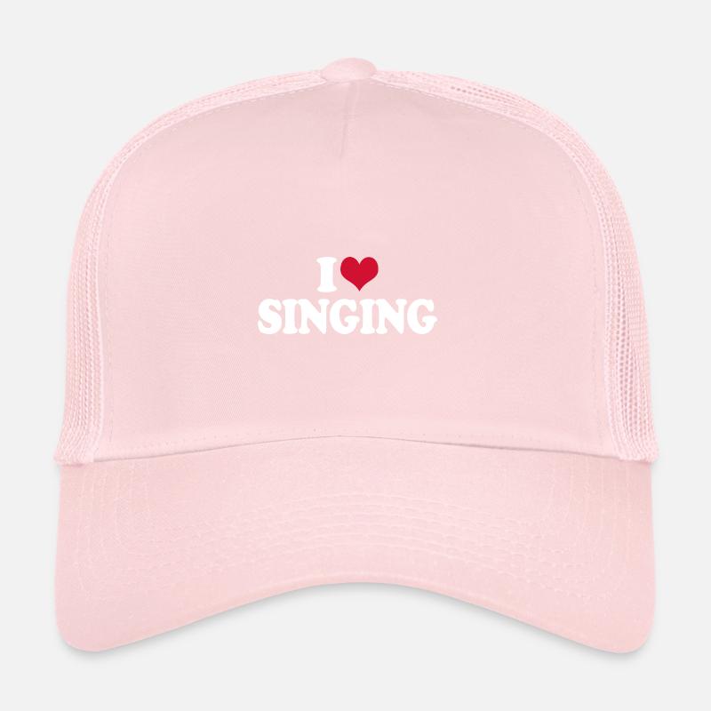 Chanteuse chanteuse J’aime chanter Casquette trucker 