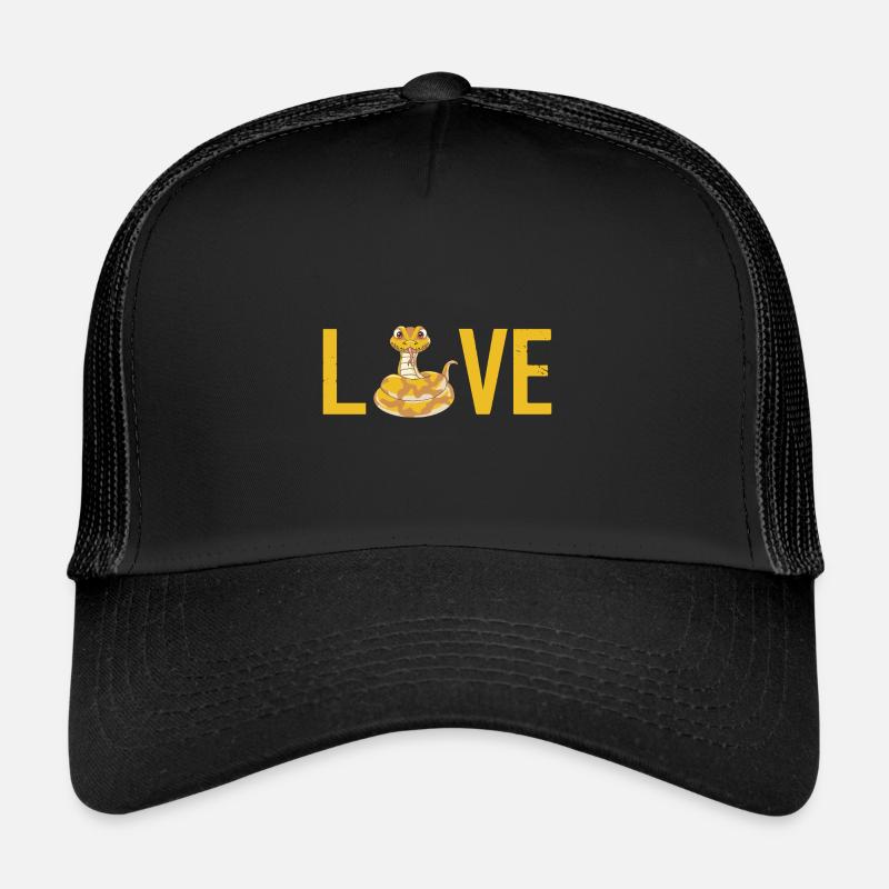 King python design for snake lovers Trucker Cap