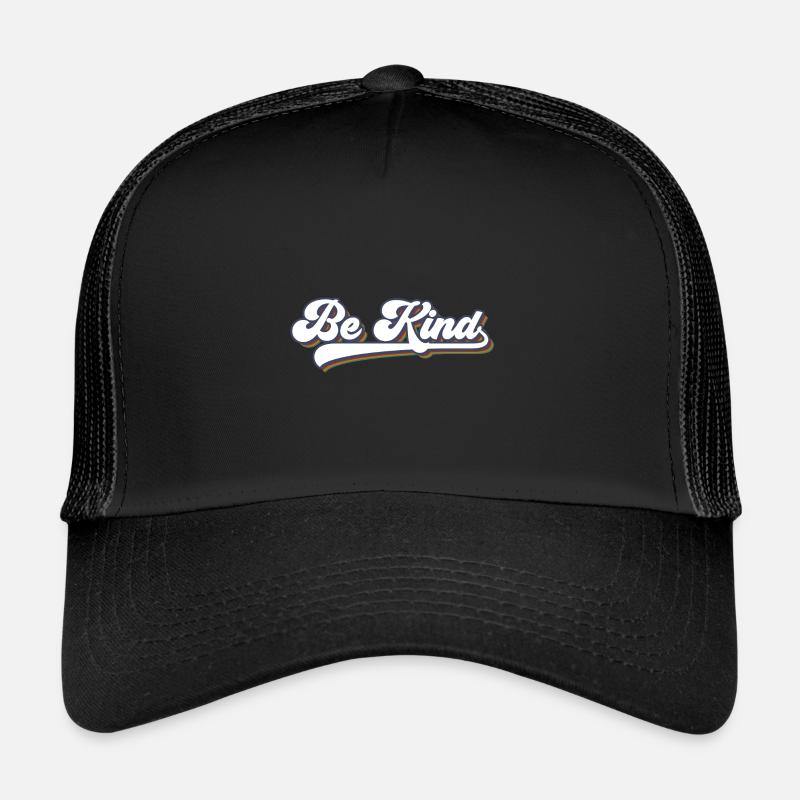 Be Kind LGBT Regenbogen Trucker Cap