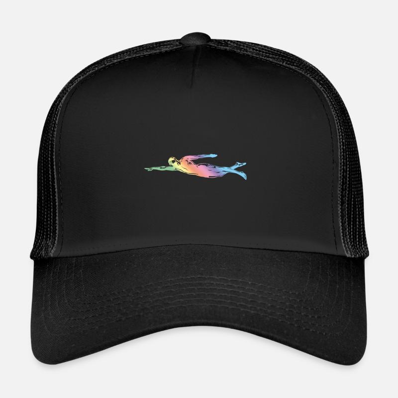 Schwimmen Silhouette Trucker Cap