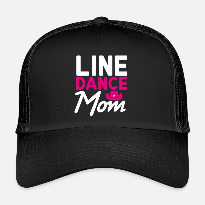 Line Dance Mom Linedance Mommy Gift Trucker Cap
