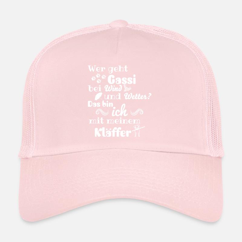 Wer geht Gassi bei wind und wetter ... ? Trucker Cap