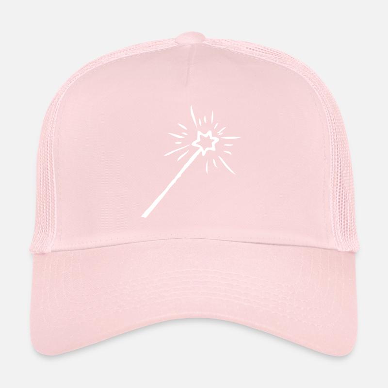 Magic Wand, Witch, Witch, Magic Trucker Cap