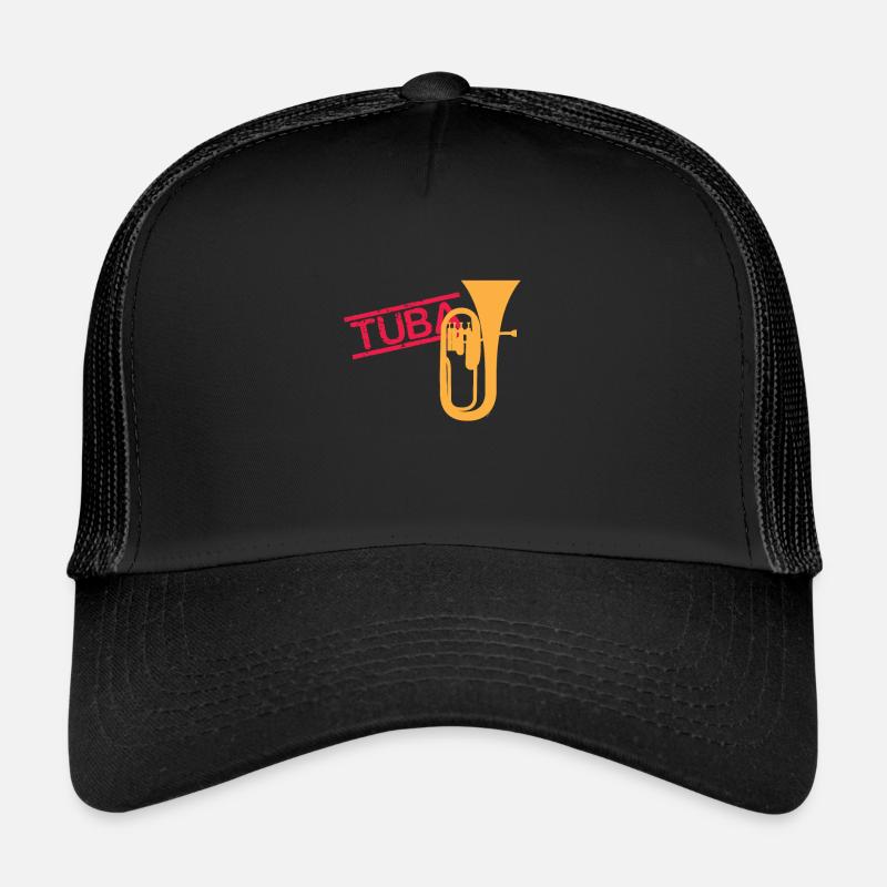 Tuba Blechblasinstrument Trucker Cap