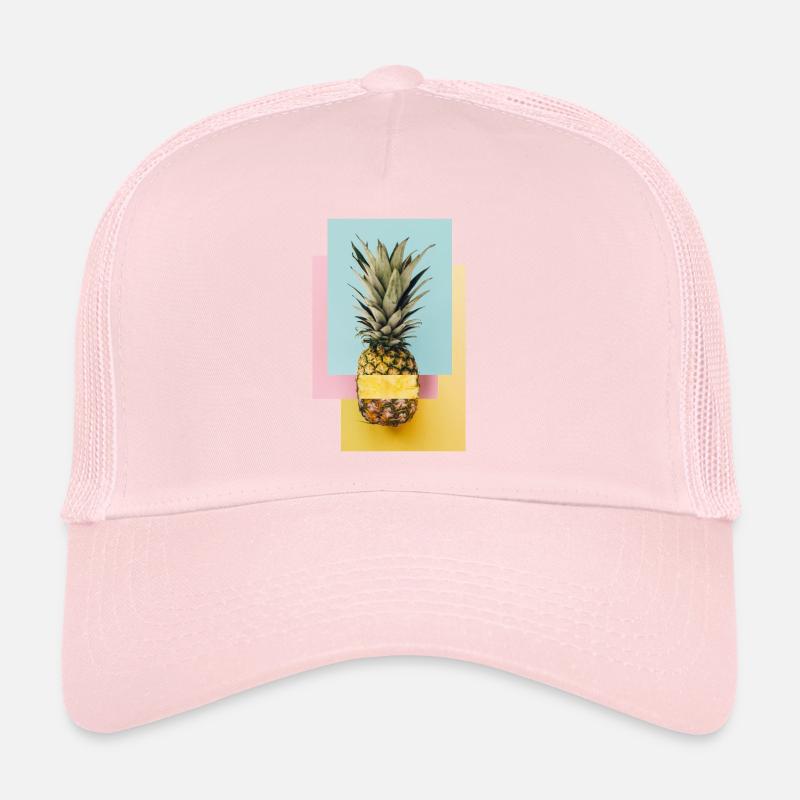 Bunte Ananas / Geschenk Idee Trucker Cap