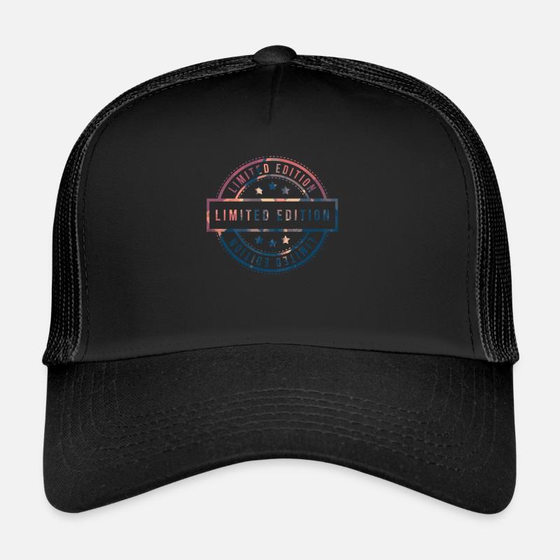 Limited Edition gift saying individuality - Trucker Cap - black/black