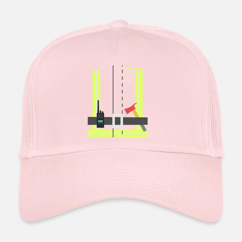 Firefighter uniform costume carnival Trucker Cap