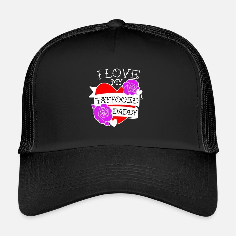 I Love My Daddy Trucker Cap