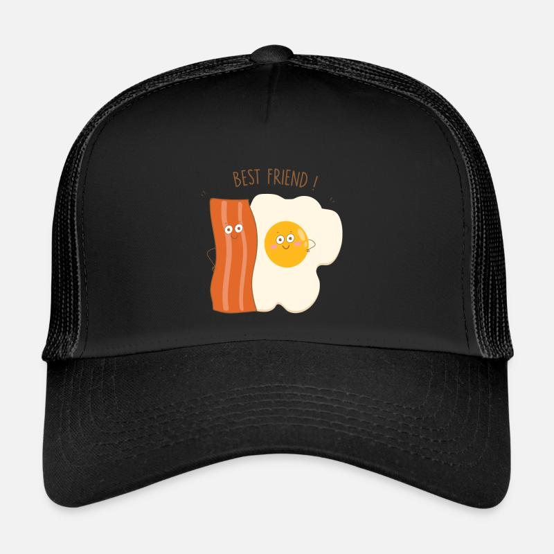 beste freunde - Trucker Cap - Schwarz/Schwarz