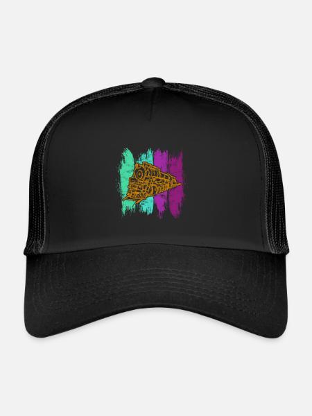 Zug - Trucker Cap - Schwarz/Schwarz