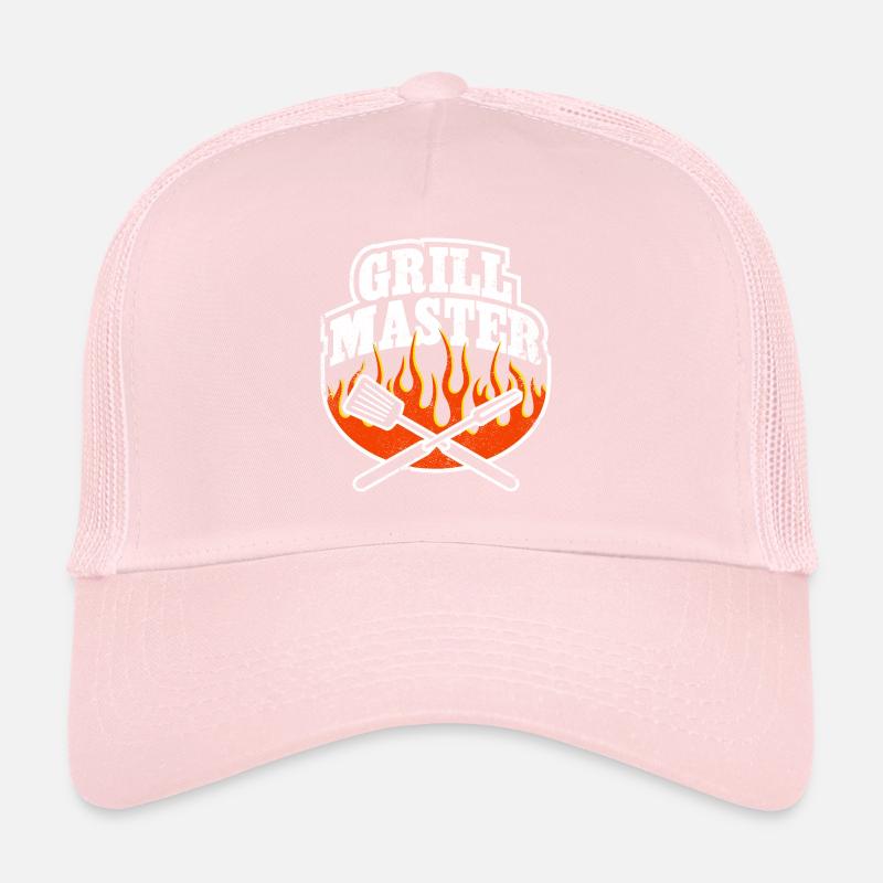 GRILL MASTER FLAMES VINTAGE Trucker Cap