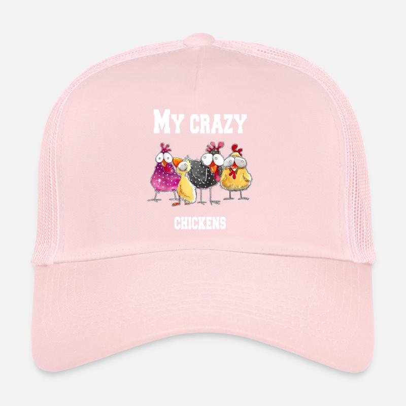 My crazy chickens Trucker Cap