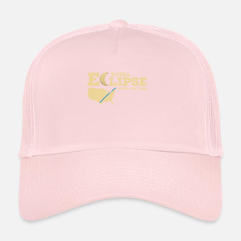 Eclipse solaire du 8 avril 2024 chemin du Casquette trucker 