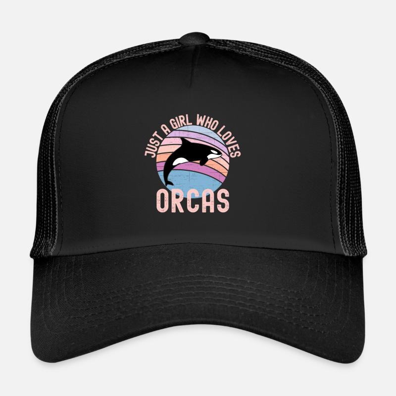 Juste une fille qui aime les orques Casquette trucker 