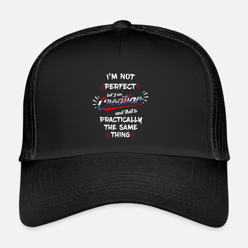 I am Croatian Trucker Cap