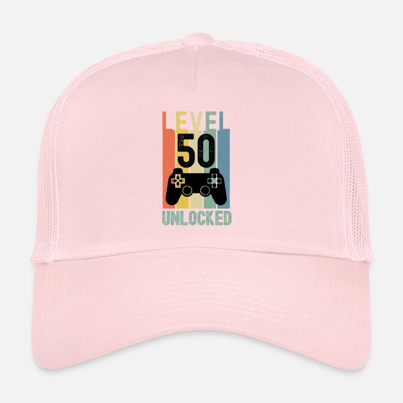 Niveau 50 Débloqué Jeu drôle Casquette trucker 