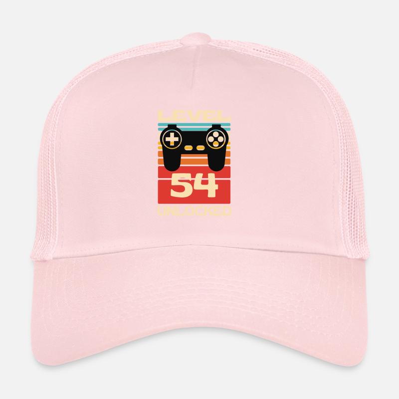 Niveau 54 Débloqué Jeu drôle Casquette trucker 
