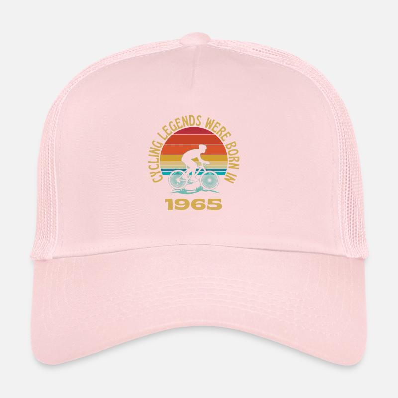 Les légendes du cyclisme sont nées en 1965 Casquette trucker 