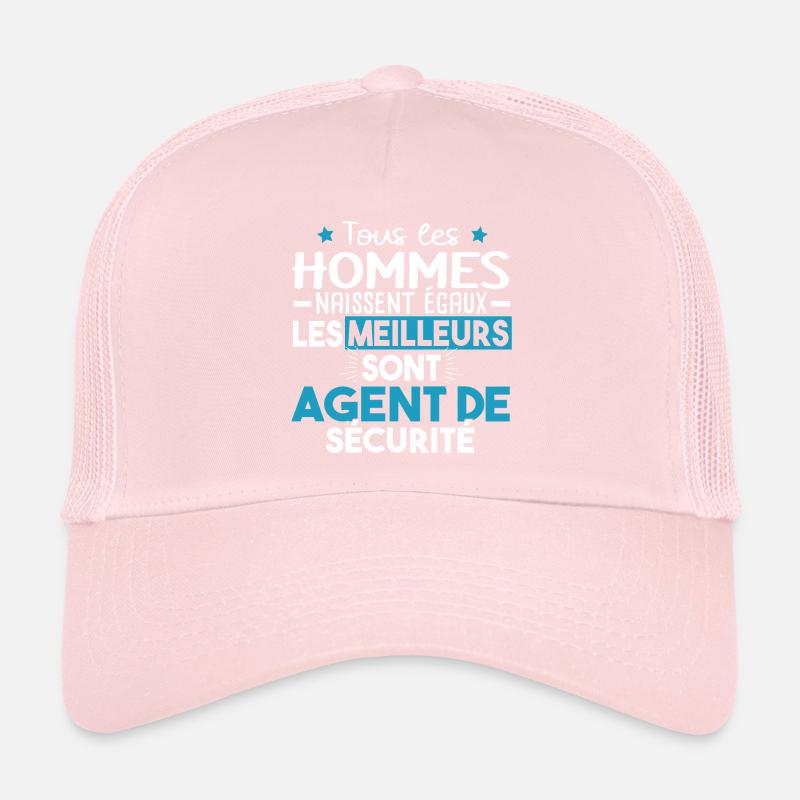 Agent de sécurité Métier Citations Humour Garde Casquette trucker 