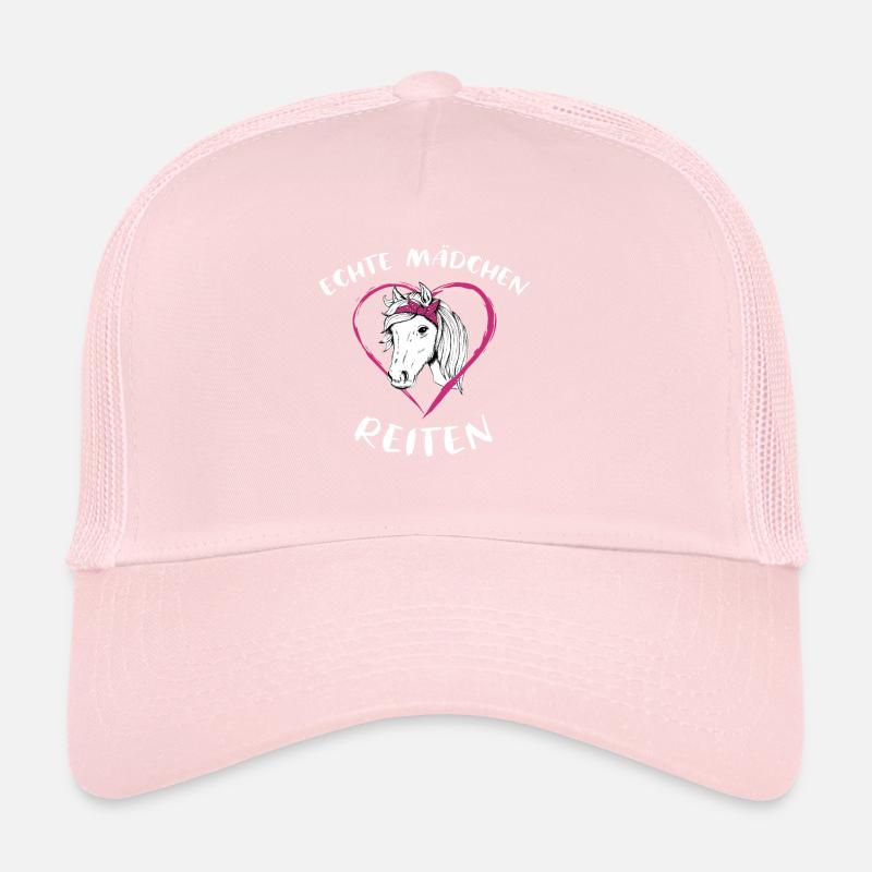 Echte Mädchen Reiten Pferde Trucker Cap