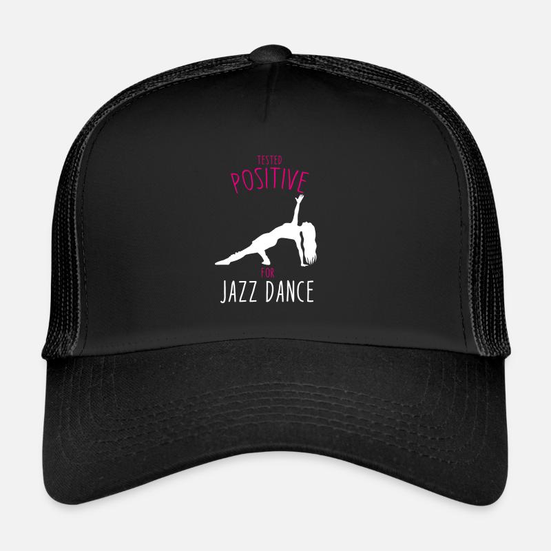 Jazz Dance – Danse Jazz - Casquette trucker  - noir/noir