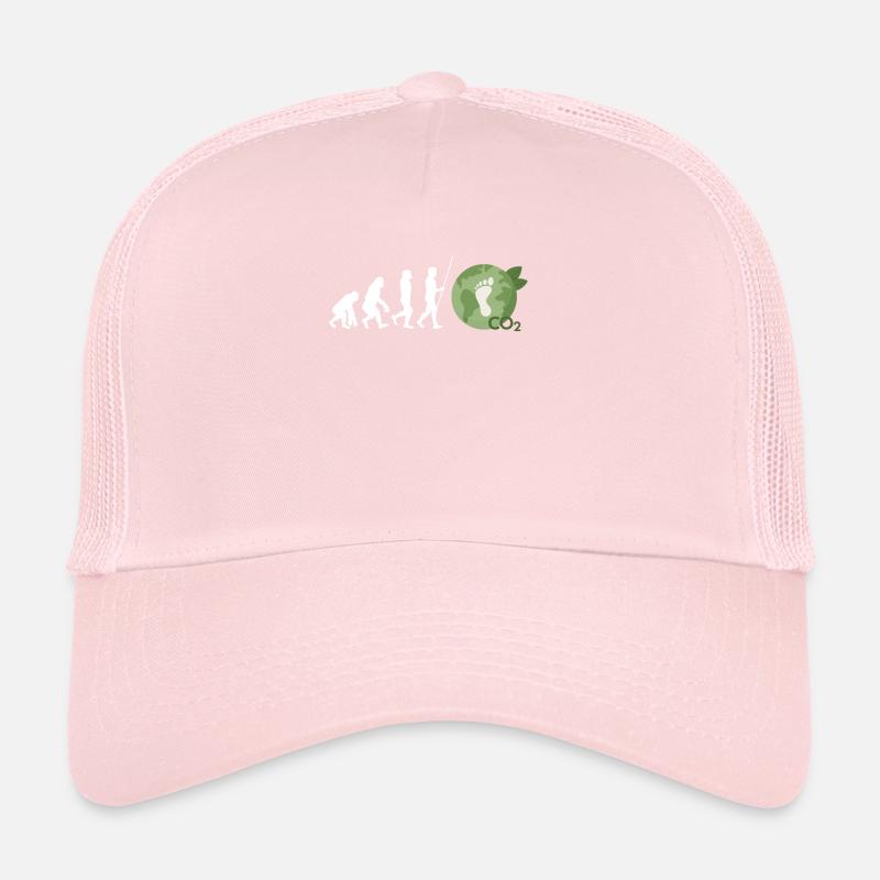 Climatologue Climatologie Empreinte CO2 Casquette trucker 