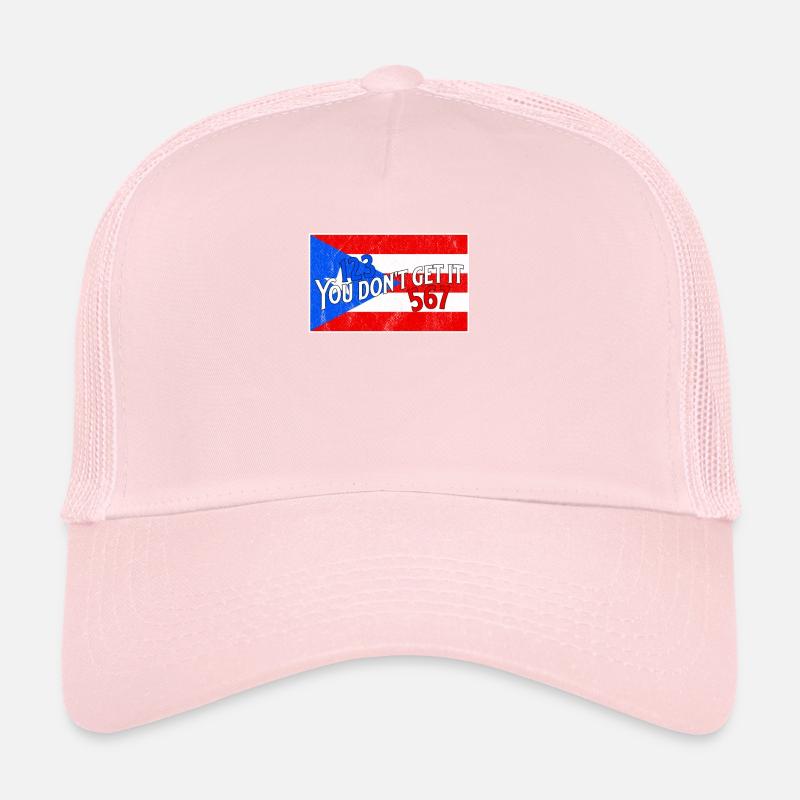 Drapeau de Porto Rico 123 567 Salsa Casquette trucker 