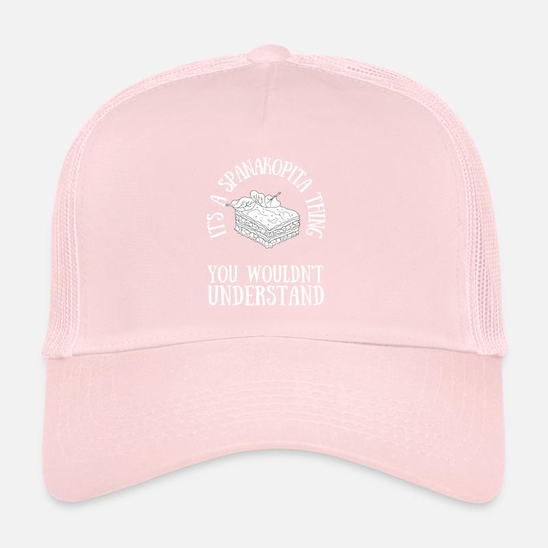 Spanakopita Cuisine grecque Grèce Grec Casquette trucker 