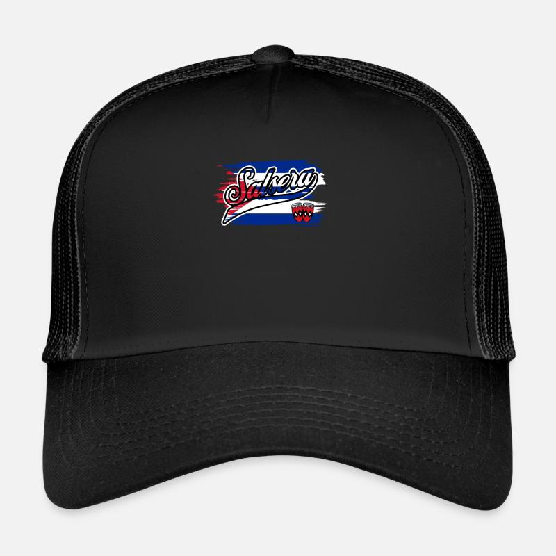 Cuba Salsa Dancer Salsera Cuban Flag Trucker Cap