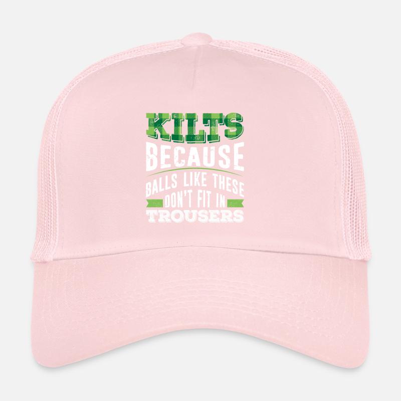 Kilt Costume écossais Dicton Casquette trucker 