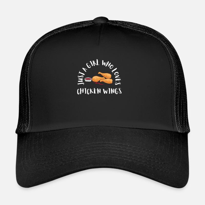 Ailes de poulet Poulet frit et pépites de poulet Casquette trucker 