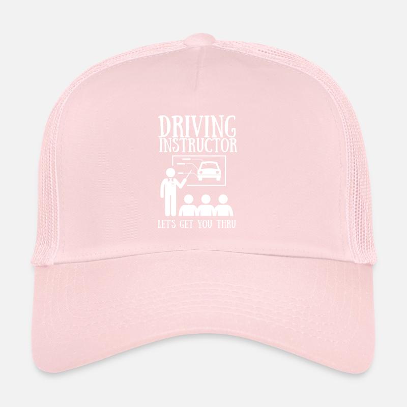 Driving Instructor Driver Car Parking Exam Driving Trucker Cap