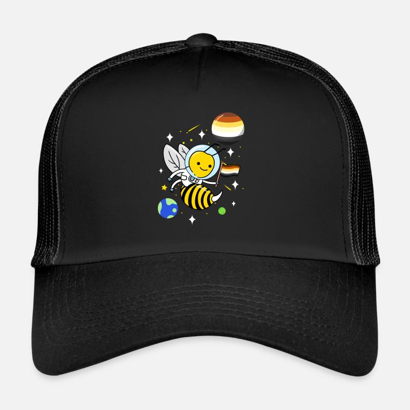 Wasp Astronaute Gay Bear Pride Casquette trucker 