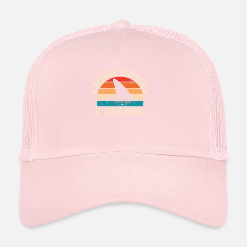 Before You Ask It Was A Shark - Knochenbruch Trucker Cap