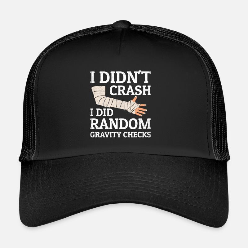 Gravity Checks - Gipsarm Armbruch Knochenbruch Trucker Cap